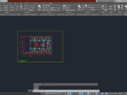 Denah dan Gambar CAD Mekanikal Electrical_INSTALASI SISTIM MATV LANTAI DUA