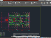 Denah dan Gambar CAD Mekanikal Electrical_INSTALASI SISTIM PENERANGAN LANTAI SATU