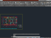 Denah dan Gambar CAD Mekanikal Electrical_INSTALASI SOUND SYSTEM LANTAI DASAR