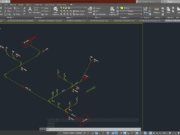 Denah dan Gambar CAD Mekanikal Electrical_ISOMETRIK AIR KOTOR LT.BASEMENT