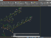 Denah dan Gambar CAD Mekanikal Electrical_ISOMETRIK AIR KOTOR LT1