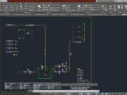 Denah dan Gambar CAD Mekanikal Electrical_Mekanikal & FIRE WATER