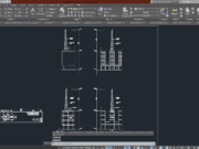 Denah dan Gambar CAD_Gambar Kerja Bangunan Menara 1500