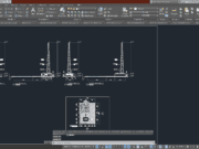 Denah dan Gambar CAD_Gambar Kerja Bangunan Menara 3200