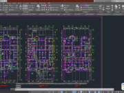 Denah dan Gambar CAD Struktur_Pembesian Sloop Balok