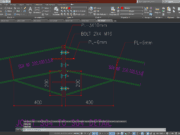 Denah dan Gambar CAD Struktur_RIDGE RD-WF200