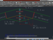 Denah dan Gambar CAD Struktur_RIDGE RD-WF300