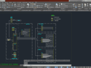 Denah dan Gambar CAD Mekanikal Electrical_SISTIM TELEPHONE BLOK DIAGRAM