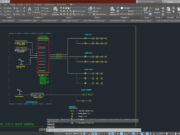 Denah dan Gambar CAD Mekanikal Electrical_SOUND SYSTEM BLOCK DIAGRAM