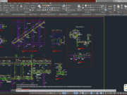 Denah dan Gambar CAD Struktur_Struktur Potongan A