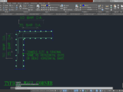 Denah dan Gambar CAD Struktur_Wall Corner