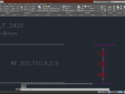 Denah dan Gambar CAD Struktur_Engsel WF300