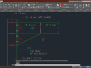 Denah dan Gambar CAD Struktur_Jepit WF400-CL