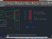 Denah dan Gambar CAD Struktur_RAFTER aRaf-300