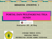 PORTAL DAN PELENGKUNG TIGA SENDI