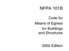 NFPA 101B-2002 – Code for Means of Egress for Buildings and Structures 2002 Edition