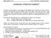 KOMPONEN STRUKTUR KOMPOSIT