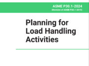ASME P30.1-2024 Planning for Load Handling Activities