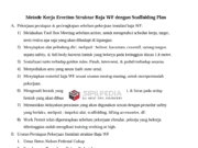 Metode Kerja Erection Struktur Baja WF dengan Scaffolding Plan