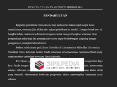 Buku Panduan Praktikum Hidrolika