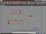 Denah dan Gambar CAD_Gambar Kerja Bangunan SPBU-Convenience Store Section