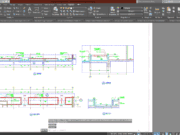 Denah dan Gambar CAD_Gambar Kerja Bangunan Swiming Pool-DENAH-2 & POTONGAN POND