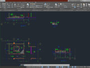 Denah dan Gambar CAD_Gambar Kerja Bangunan Swiming Pool-DENAH-3 & POTONGAN POND