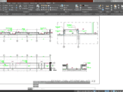 Denah dan Gambar CAD_Gambar Kerja Bangunan Swiming Pool-DENAH DAN POTONGAN KOLAM