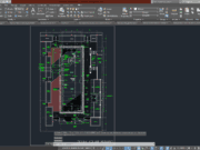 Denah dan Gambar CAD_Gambar Kerja Bangunan Swiming Pool-DENAH KOLAM RENANG