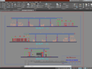 Denah dan Gambar CAD_Gambar Kerja Bangunan SPBU-Front Right & Left Side View