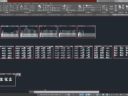 Denah dan Gambar CAD_Gambar Kerja Bangunan_GAMBAR CROS LONG POTOANGAN