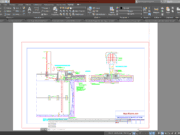 Denah dan Gambar CAD_Gambar Kerja Bangunan SPBU-Pemasangan Pompa dan Pipa ke Tangki