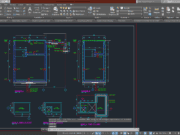 Denah dan Gambar CAD_Gambar Kerja Bangunan Swiming Pool-RUANG POMPA