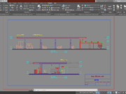 Denah dan Gambar CAD_Gambar Kerja Bangunan SPBU-Section A-A & B-B