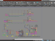 Denah dan Gambar CAD_Gambar Kerja Bangunan Swiming Pool