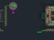 Denah dan Gambar CAD_Gambar Kerja Bangunan Mesjid_denah furniture