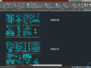 Denah dan Gambar CAD Residential Tower_06—HVAC-32 TO 37 DETAILS