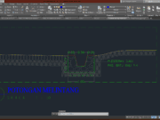 Denah dan Gambar CAD Rumah Pompa_DRAINASE JALAN MASUK