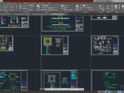 Denah dan Gambar CAD Telecom Tower Construction_40m OUTDOOR_common
