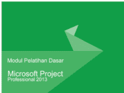 Modul Ms Project 2013