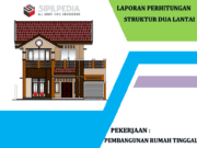 PERHITUNGAN STRUKTUR 2 LANTAI