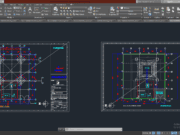 Denah dan Gambar CAD Telecom Tower Construction_50m OUTDOOR_common