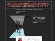 METODE MEKANIKAL & ELEKTRIKAL INSTALASI AIR BERSIH & KOTOR