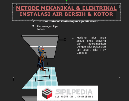 METODE MEKANIKAL & ELEKTRIKAL INSTALASI AIR BERSIH & KOTOR