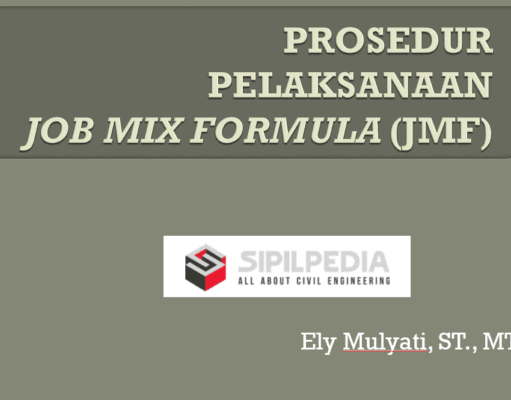 PROSEDUR PELAKSANAAN JOB MIX FORMULA (JMF)