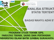 ANALISA STRUKTUR I – STATIS TERTENTU