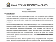 Modul Training AutoCAD-2020