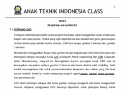 Modul Training AutoCAD-2020