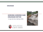 GORONG-GORONG DAN DRAINASE BETON