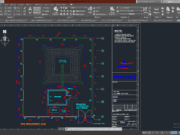 Denah dan Gambar CAD Telecom Tower Construction_60M (INDOOR)_ph1b